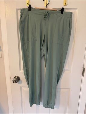Jockey Light Sage Green Drawstring Joggers